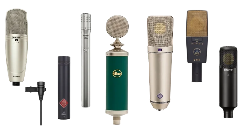 Understanding Microphones: A Beginner's Guide 4 Condenser microphones